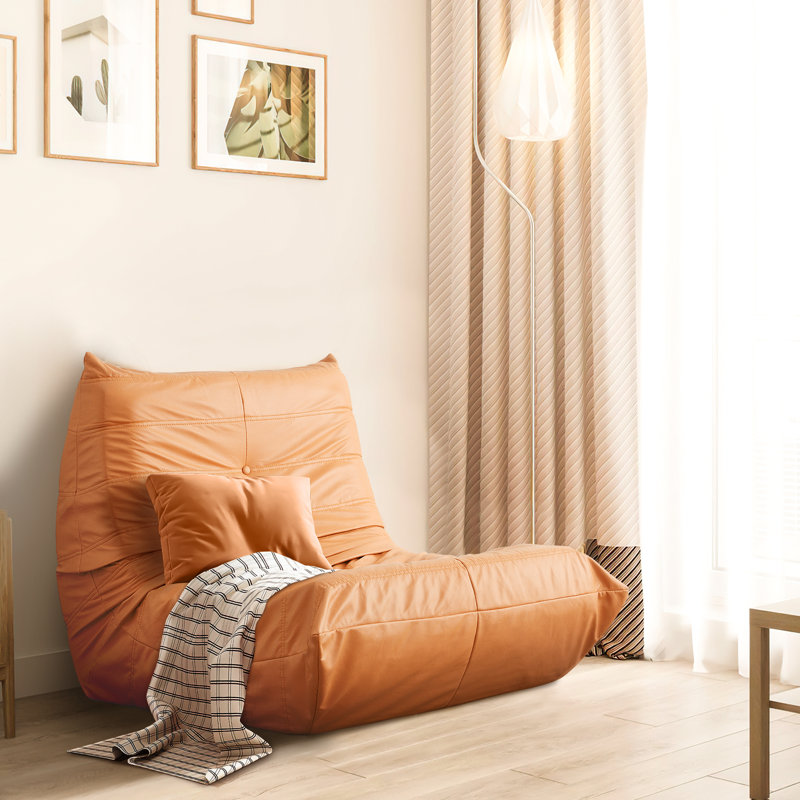 Trule Faux Leather Bean Bag Chair & Lounger & Reviews Wayfair